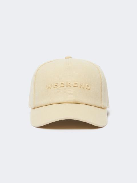 WEEKEND Max Mara Canvas baseball cap - BEIGE