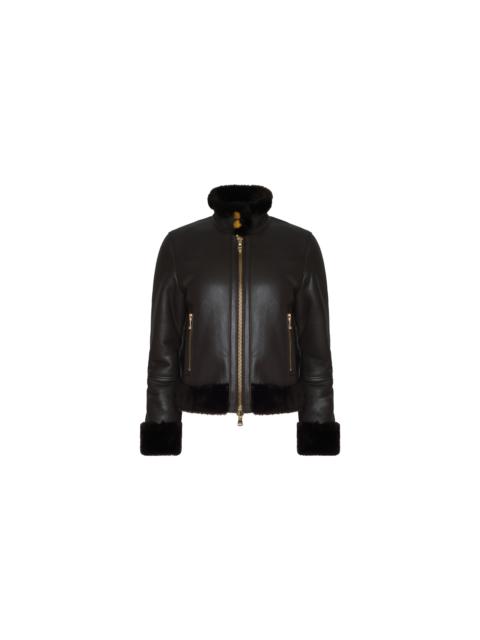L'AGENCE Glacia Shearling Jacket