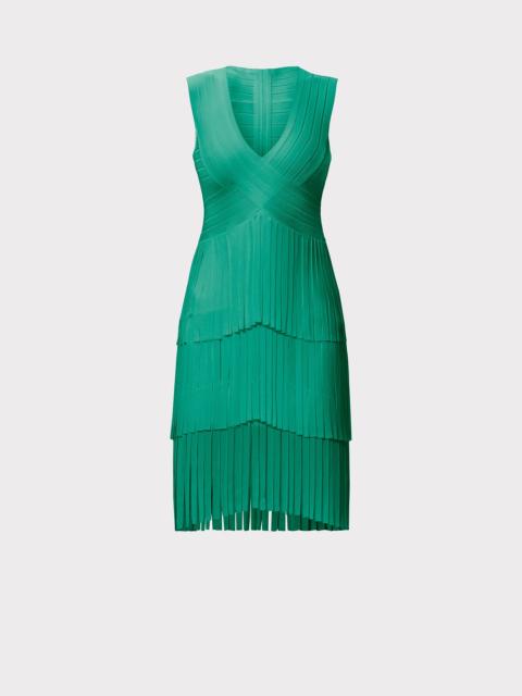 HERVE LEGER THE GRACIE MIDI DRESS