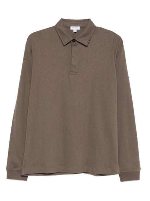 Sunspel long-sleeve polo shirt