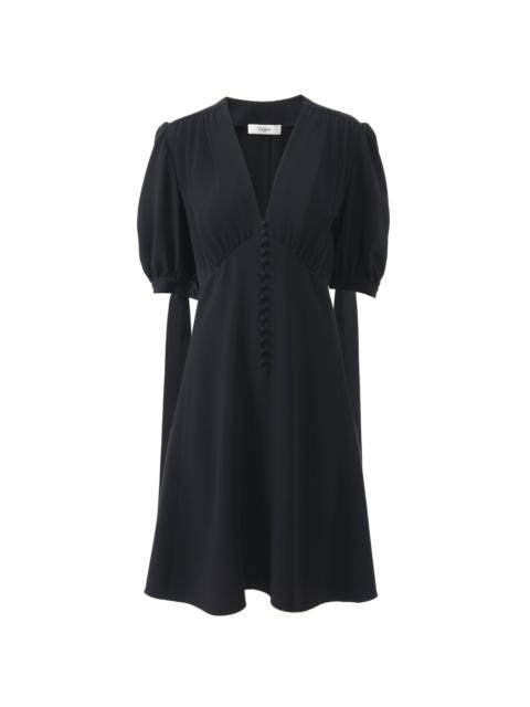 Chloé A-LINE DRESS IN CRÊPE