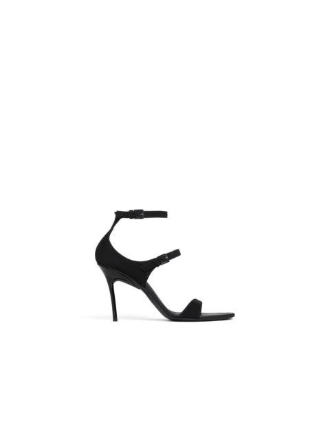Alaïa DROP STRAPPY SANDALS IN SUEDE