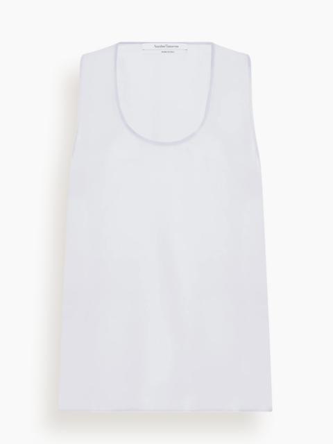 Another Tomorrow Silk Tank in Sky