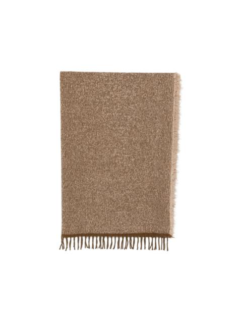 UMA WANG fringed bouclé scarf