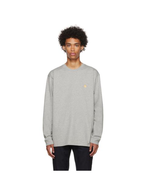 Carhartt WIP Gray Long Sleeve T-Shirt