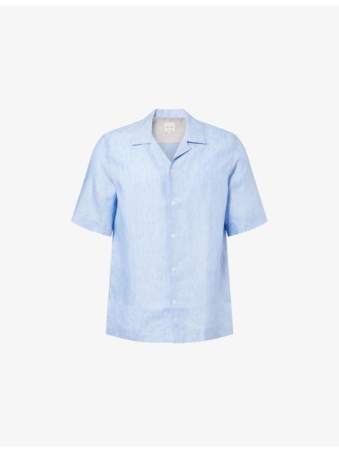 Paul Smith Short-Sleeve Linen Shirt