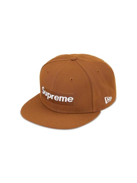 Supreme Money Box Logo New Era 'Brown'