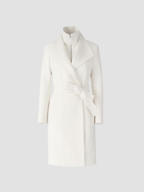 MACKAGE Women's Norita 2-In-1 Double Face Wool Coat - Cream