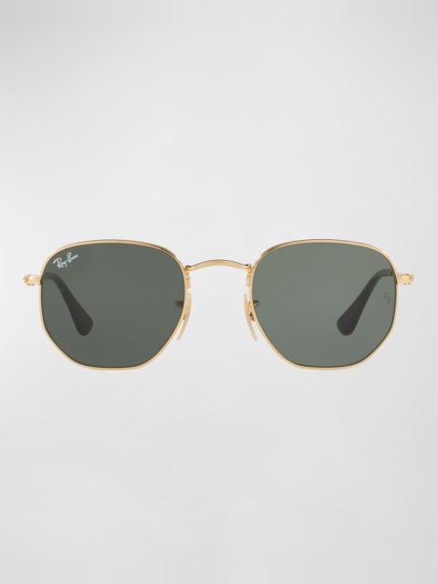 Ray-Ban Square Metal Keyhole Sunglasses, 54MM