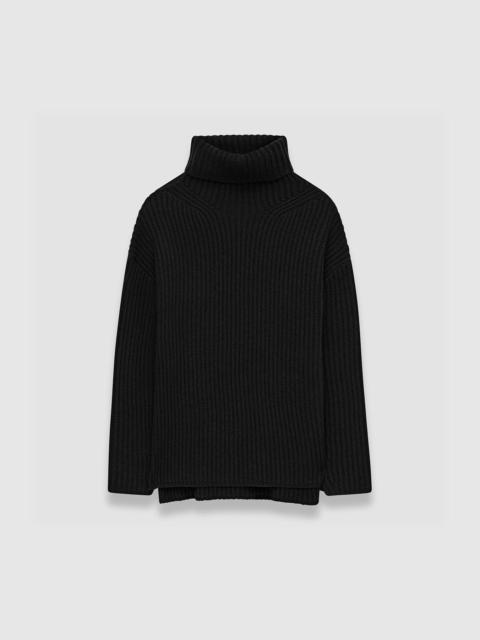 JOSEPH Cardigan Stitch High Neck Jumper