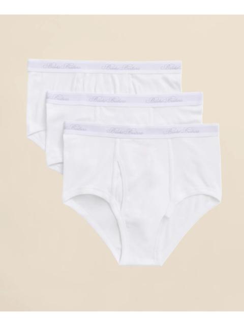 Brooks Brothers Supima® Cotton Briefs - 3 Pack