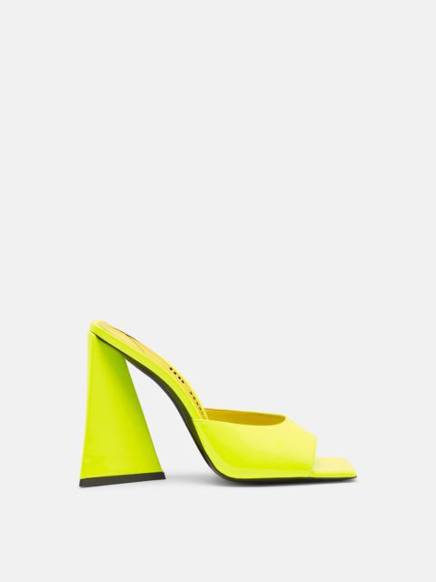 THE ATTICO ''DEVON'' FLUO YELLOW MULE