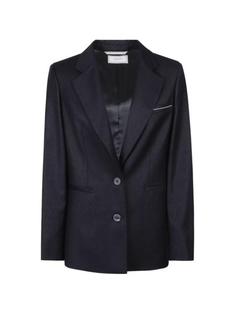 PESERICO embellished single-breasted blazer