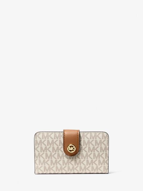 MICHAEL KORS MK Pop Charm Medium Signature Logo Wallet
