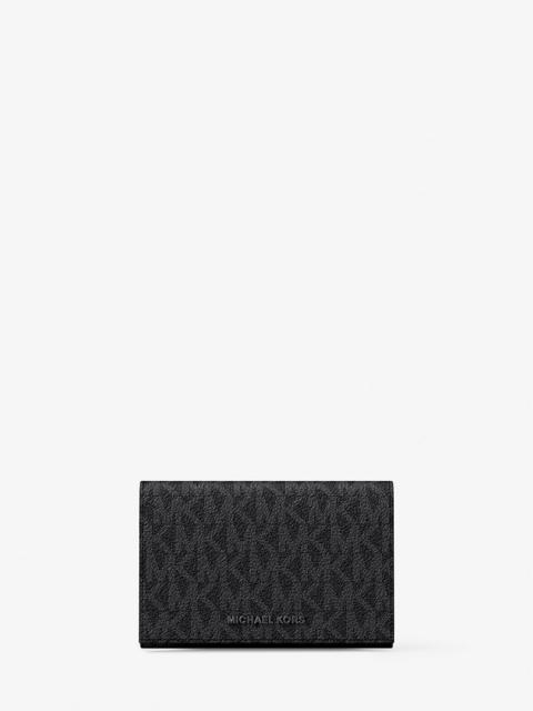 MICHAEL KORS Hudson Signature Logo Card Case