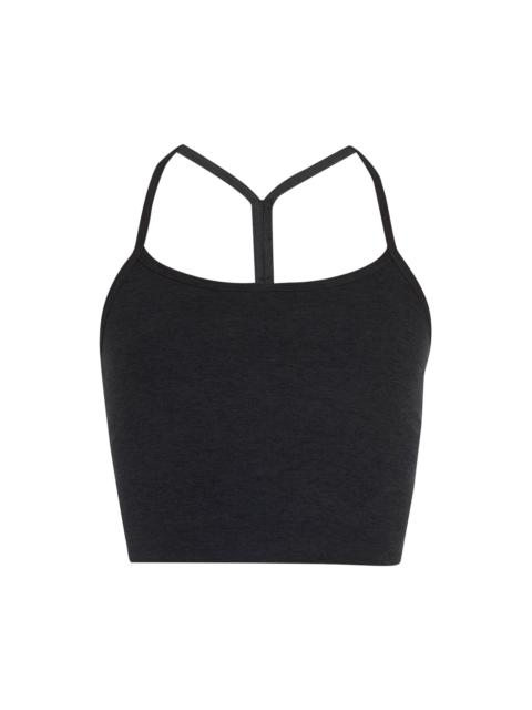 BEYOND YOGA Women's Spacedye Racerback Crop Tank - Darkest Night