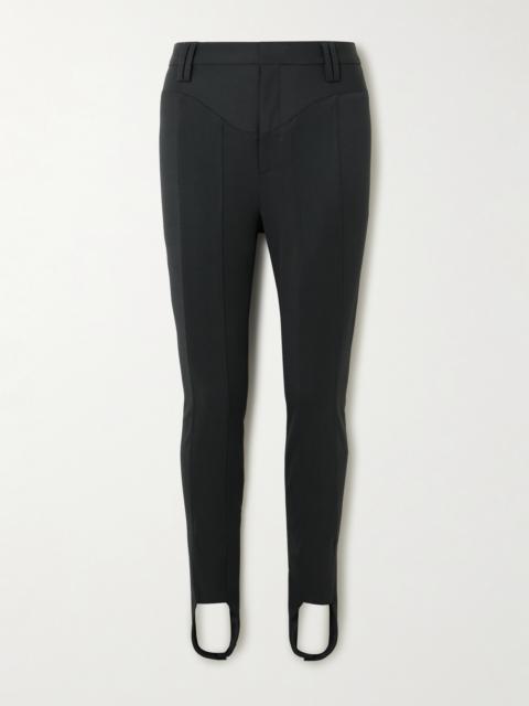 Jean Paul Gaultier Wool-blend Twill Leggings