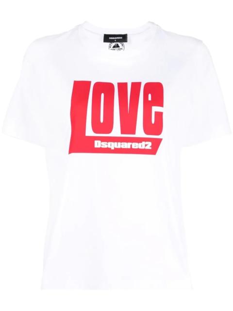 DSQUARED2 logo-print short-sleeved T-shirt