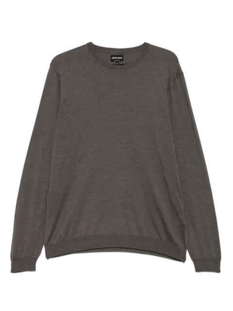 GIORGIO ARMANI round-neck sweater