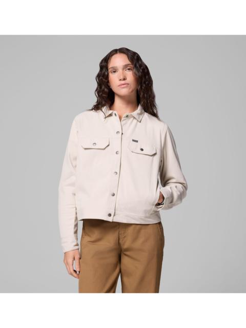 Columbia Women's Blue Point Creek Short Corduroy Shirt Jacket