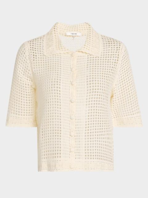 FRAME The Crochet Top