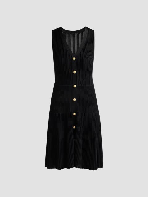 KOBI HALPERIN Women's Tessa Rib-Knit Tank Dress - Black