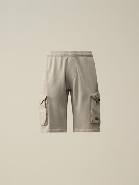 C.P. Company Cotton Fleece Mixed Cargo Shorts