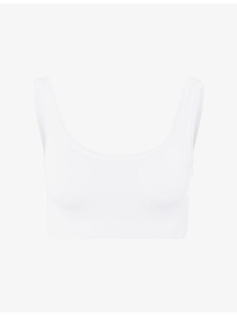 HANRO Touch Feeling stretch-jersey crop top