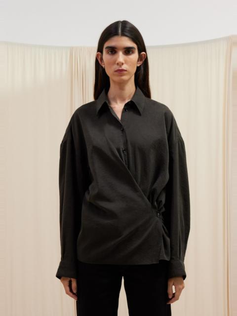 Lemaire STRAIGHT COLLAR TWISTED SHIRT