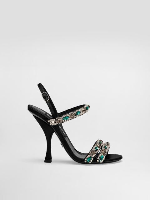 Dolce & Gabbana Sandals with embroidery