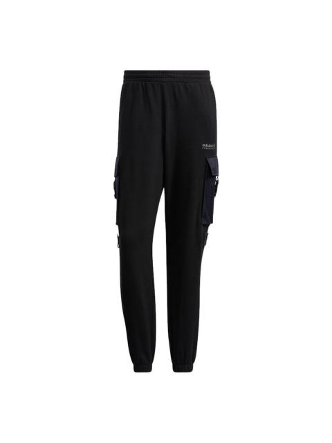 Men's adidas originals Adv Sweatpant 1 Large Cargo Pocket Bundle Feet Sports Pants/Trousers/Joggers 