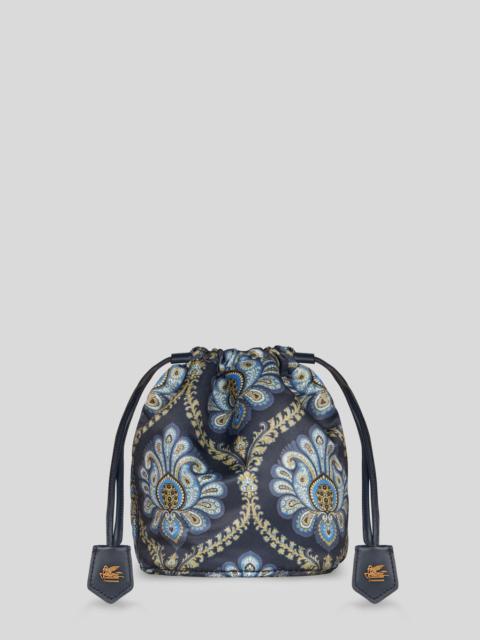 Etro PRINTED SATIN POUCH