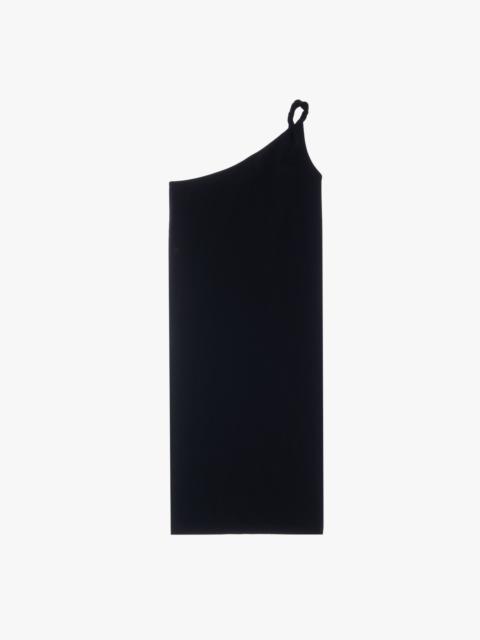 Helmut Lang TWISTED ONE-SHOULDER DRESS