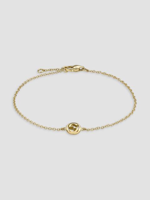 GUCCI Women's Interlocking 18K Yellow Gold Chain Bracelet - Yellow Gold