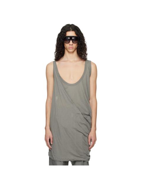 Rick Owens Gray Temple Pony Tank Top