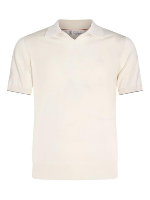 Brunello Cucinelli V-neck cotton top