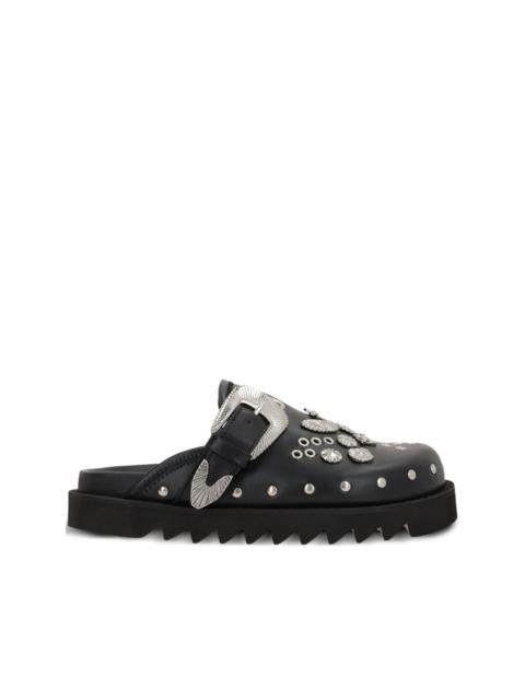 TOGA PULLA studded leather mules
