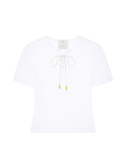 Givenchy Lace Up T-Shirt