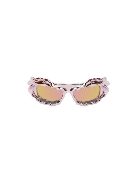 OTTOLINGER Pink Twisted Sunglasses