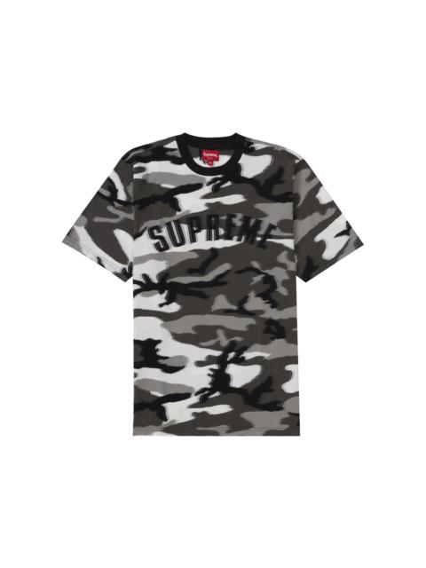 Supreme Supreme Intarsia Camo S/S Top Snow Camo