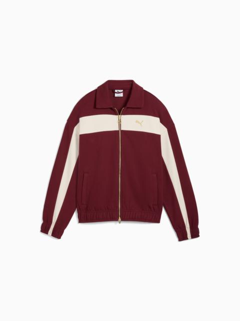 PUMA RELAXED CROPPED TRACK JACKET | hbx | REVERSIBLE
