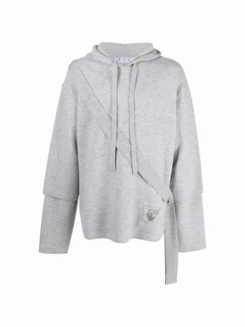 Easybreezy logo-patch hoodie