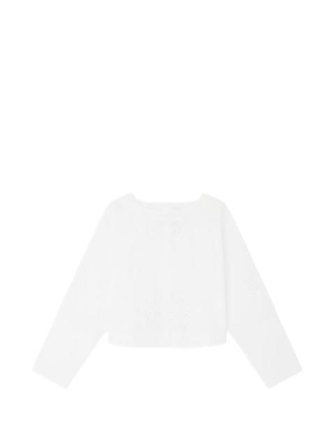 soeur Hansel broderie-anglaise blouse
