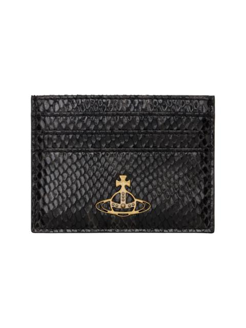 Vivienne Westwood Black Flat Card Holder