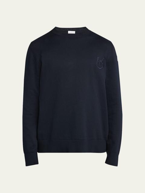 Moncler Men's Logo Crewneck Sweater