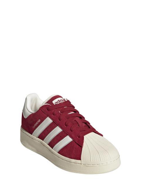 Superstar XLG Lifestyle Sneaker in Burgundy/Cream/White