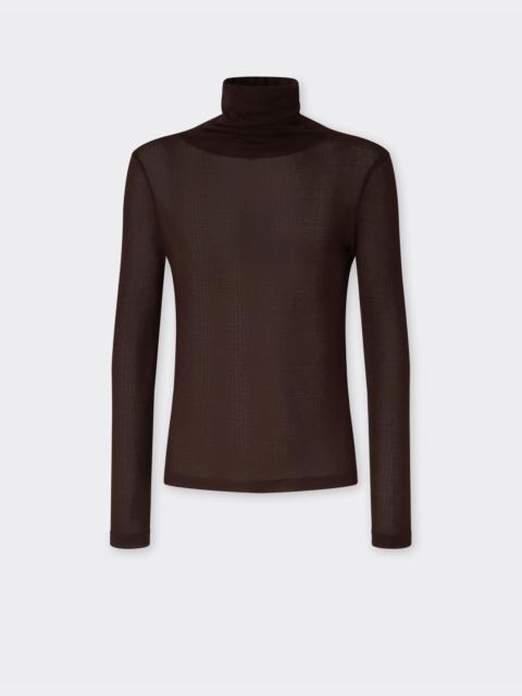 Ferrari High-neck jersey top