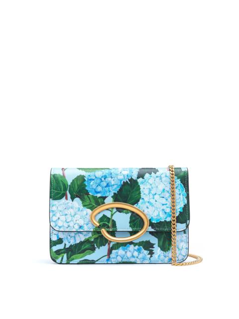 Oscar de la Renta HYDRANGEA PRINTED O POCHETTE