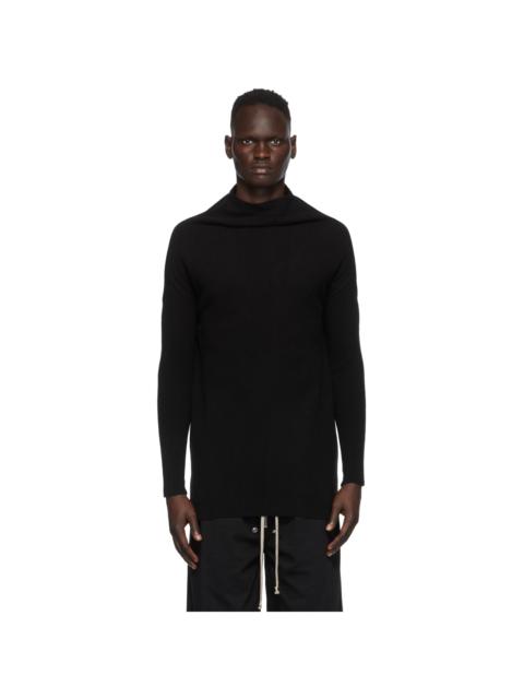Rick Owens Black Crater Turtleneck