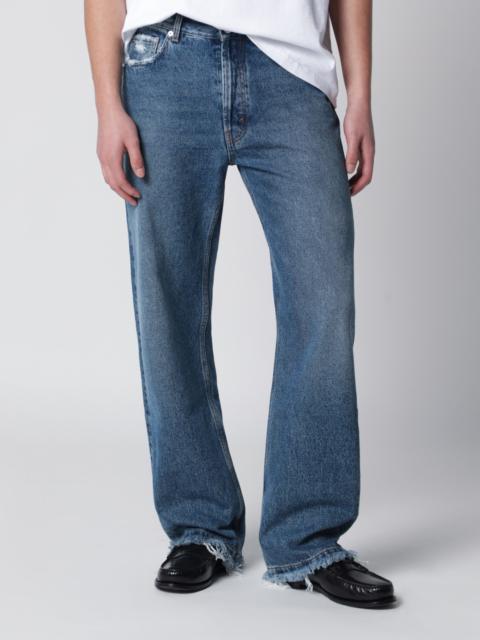 Séfr Frayed Cut jeans with fringed pockets